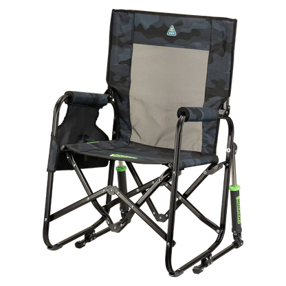 Lightweight Messenger Stowaway Rocker - Choice 794 - Premium Slim-Fold Compact Chair with Messenger Bag Detail
