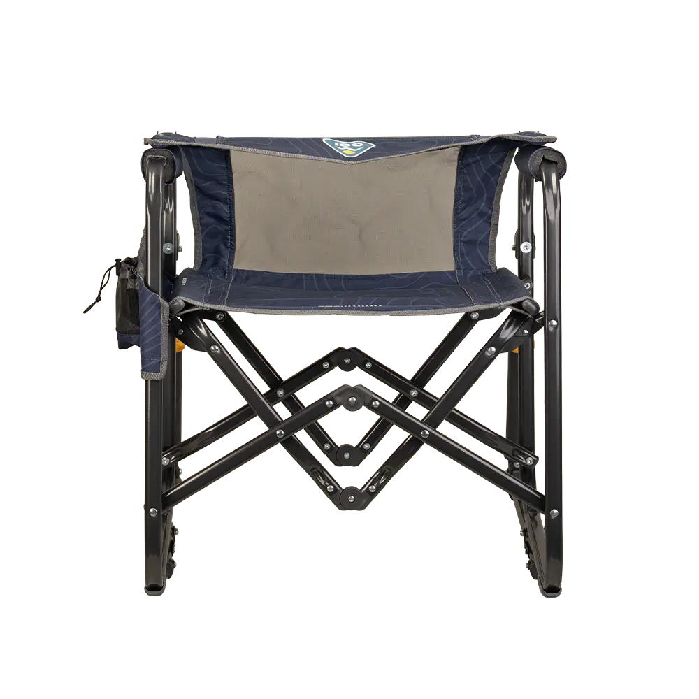 Lightweight Messenger Stowaway Rocker - Choice 794 - Premium Slim-Fold Compact Chair with Messenger Bag Detail