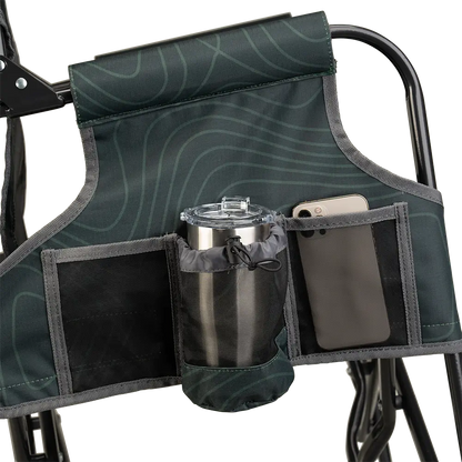 Lightweight Messenger Stowaway Rocker - Choice 794 - Premium Slim-Fold Compact Chair with Messenger Bag Detail