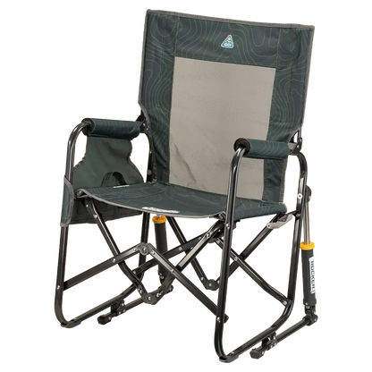 Lightweight Messenger Stowaway Rocker - Choice 794 - Premium Slim-Fold Compact Chair with Messenger Bag Detail