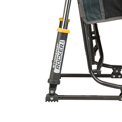 Lightweight Messenger Stowaway Rocker - Choice 794 - Premium Slim-Fold Compact Chair with Messenger Bag Detail