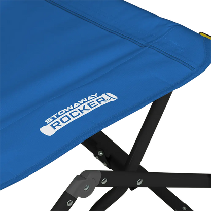 Lightweight Messenger Stowaway Rocker - Choice 794 - Premium Slim-Fold Compact Chair with Messenger Bag Detail