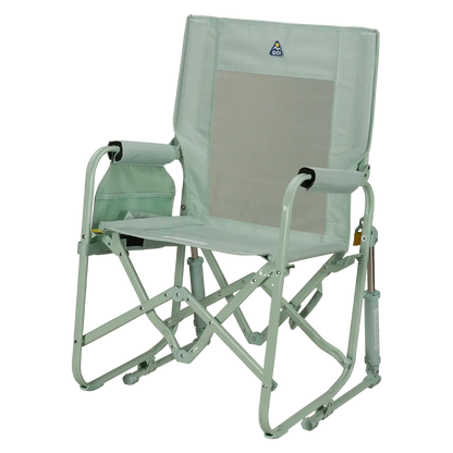 Lightweight Messenger Stowaway Rocker - Choice 794 - Premium Slim-Fold Compact Chair with Messenger Bag Detail