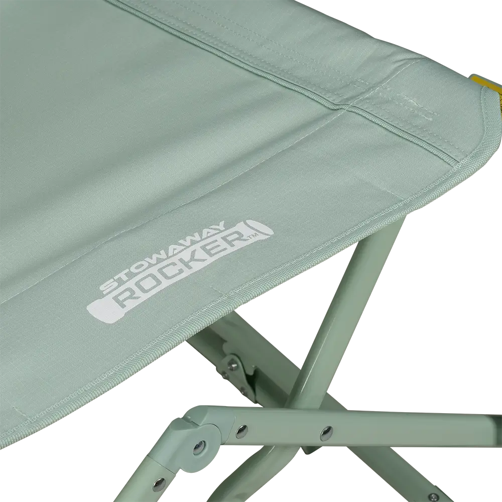 Lightweight Messenger Stowaway Rocker - Choice 794 - Premium Slim-Fold Compact Chair with Messenger Bag Detail