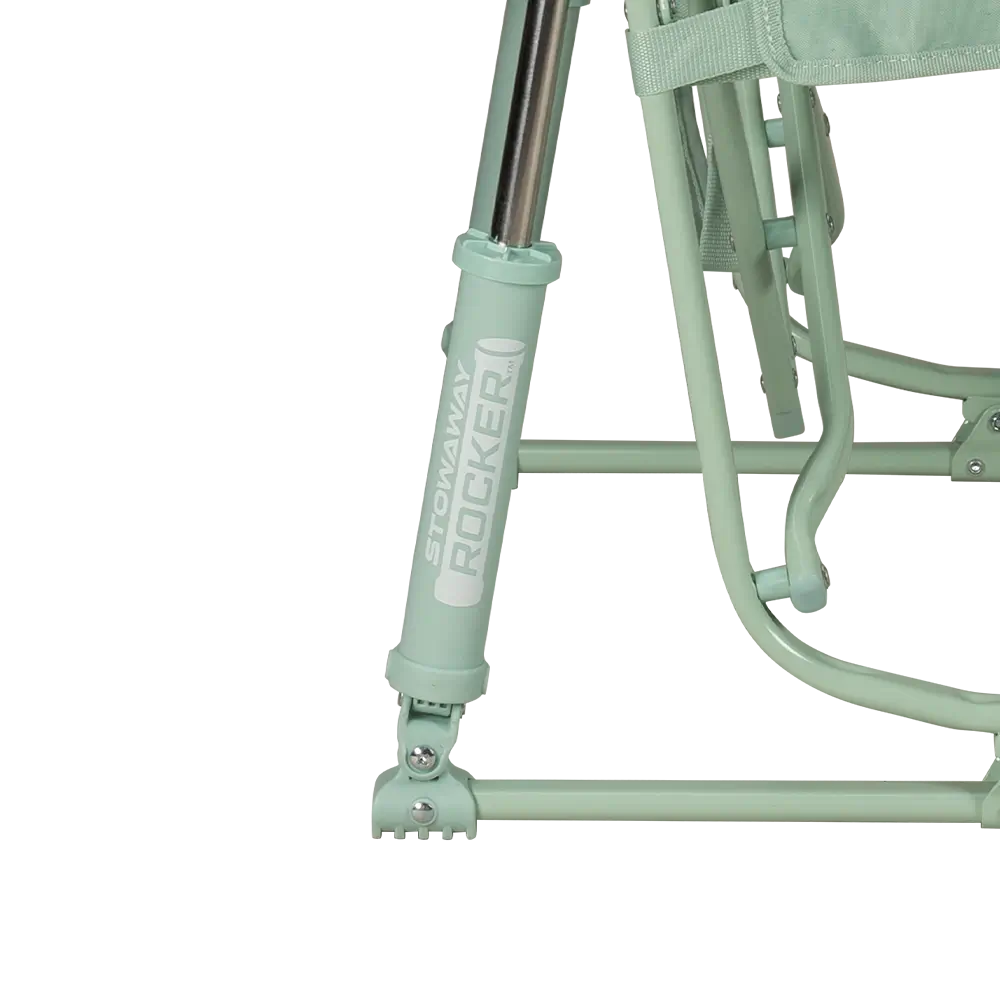 Lightweight Messenger Stowaway Rocker - Choice 794 - Premium Slim-Fold Compact Chair with Messenger Bag Detail