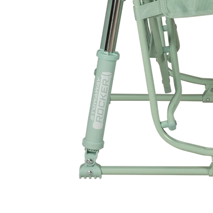 Lightweight Messenger Stowaway Rocker - Choice 794 - Premium Slim-Fold Compact Chair with Messenger Bag Detail