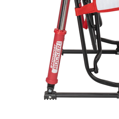 Lightweight Messenger Stowaway Rocker - Choice 794 - Premium Slim-Fold Compact Chair with Messenger Bag Detail