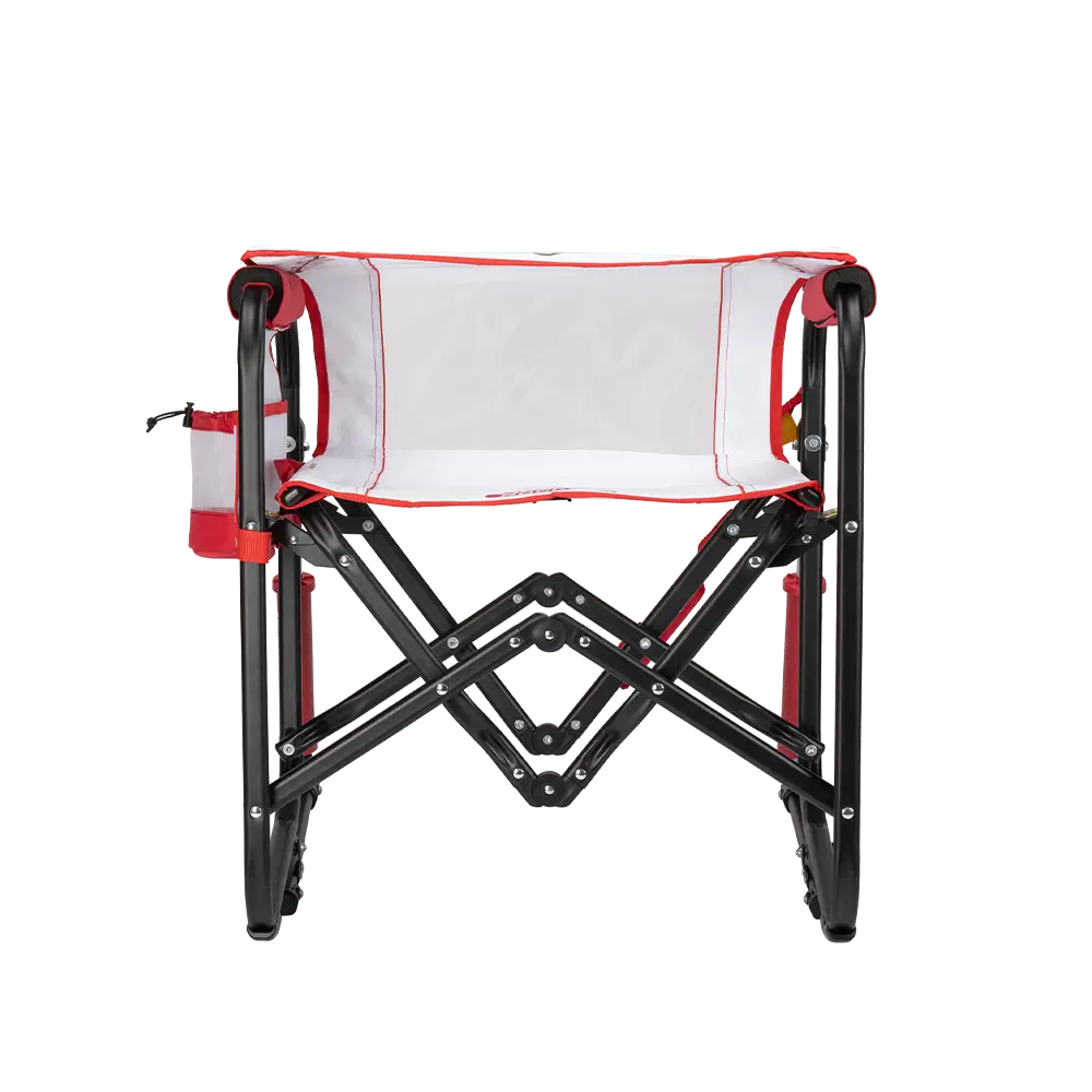 Lightweight Messenger Stowaway Rocker - Choice 794 - Premium Slim-Fold Compact Chair with Messenger Bag Detail