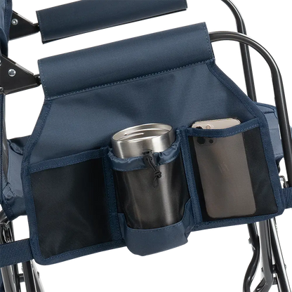 Lightweight Messenger Stowaway Rocker - Choice 794 - Premium Slim-Fold Compact Chair with Messenger Bag Detail