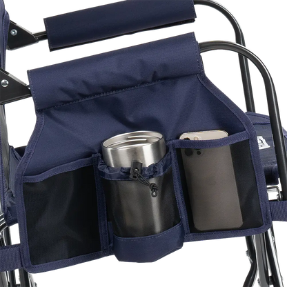 Lightweight Messenger Stowaway Rocker - Choice 794 - Premium Slim-Fold Compact Chair with Messenger Bag Detail