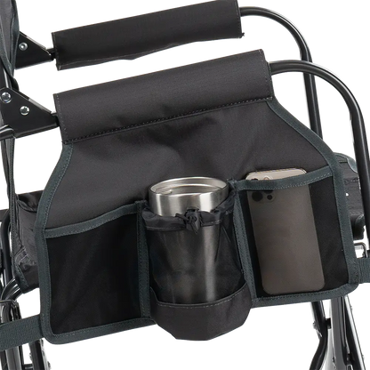 Lightweight Messenger Stowaway Rocker - Choice 794 - Premium Slim-Fold Compact Chair with Messenger Bag Detail