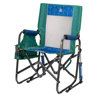 Lightweight Messenger Stowaway Rocker - Choice 794 - Premium Slim-Fold Compact Chair with Messenger Bag Detail