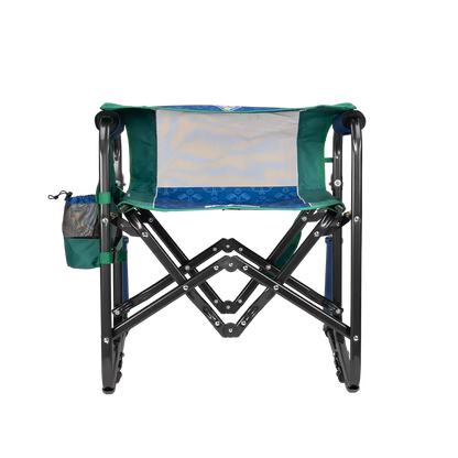 Lightweight Messenger Stowaway Rocker - Choice 794 - Premium Slim-Fold Compact Chair with Messenger Bag Detail