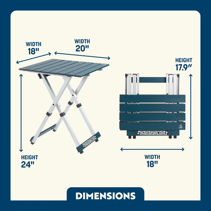 Heavy-Duty Compact Camp Table 20 - Choice 513 - Gear for Camping & Outdoor Travel Detail