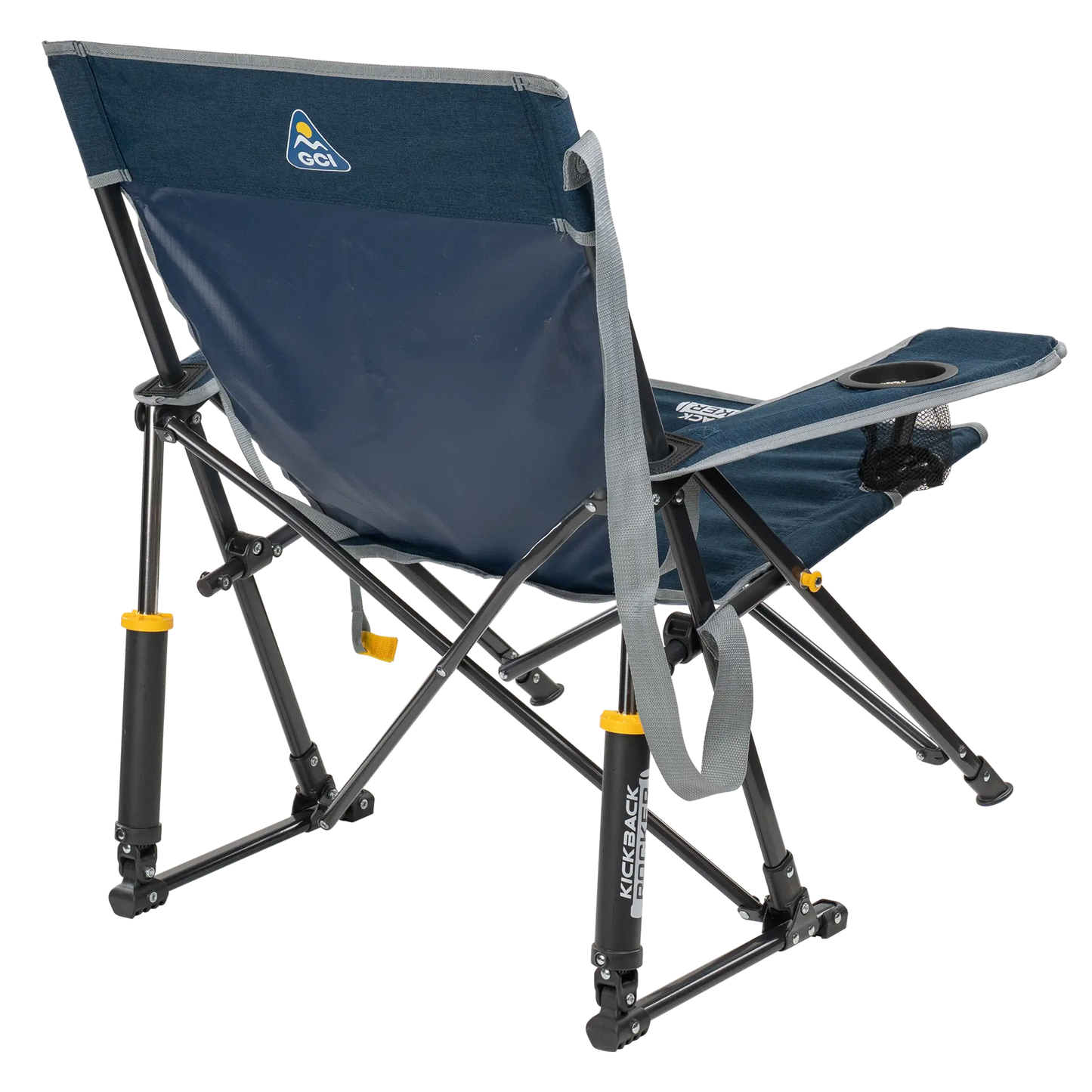 Heavy-Duty Freestyle Kickback Rocker - Choice 345 - Freestyle Rocker Portable Outdoor Folding Chair Detail