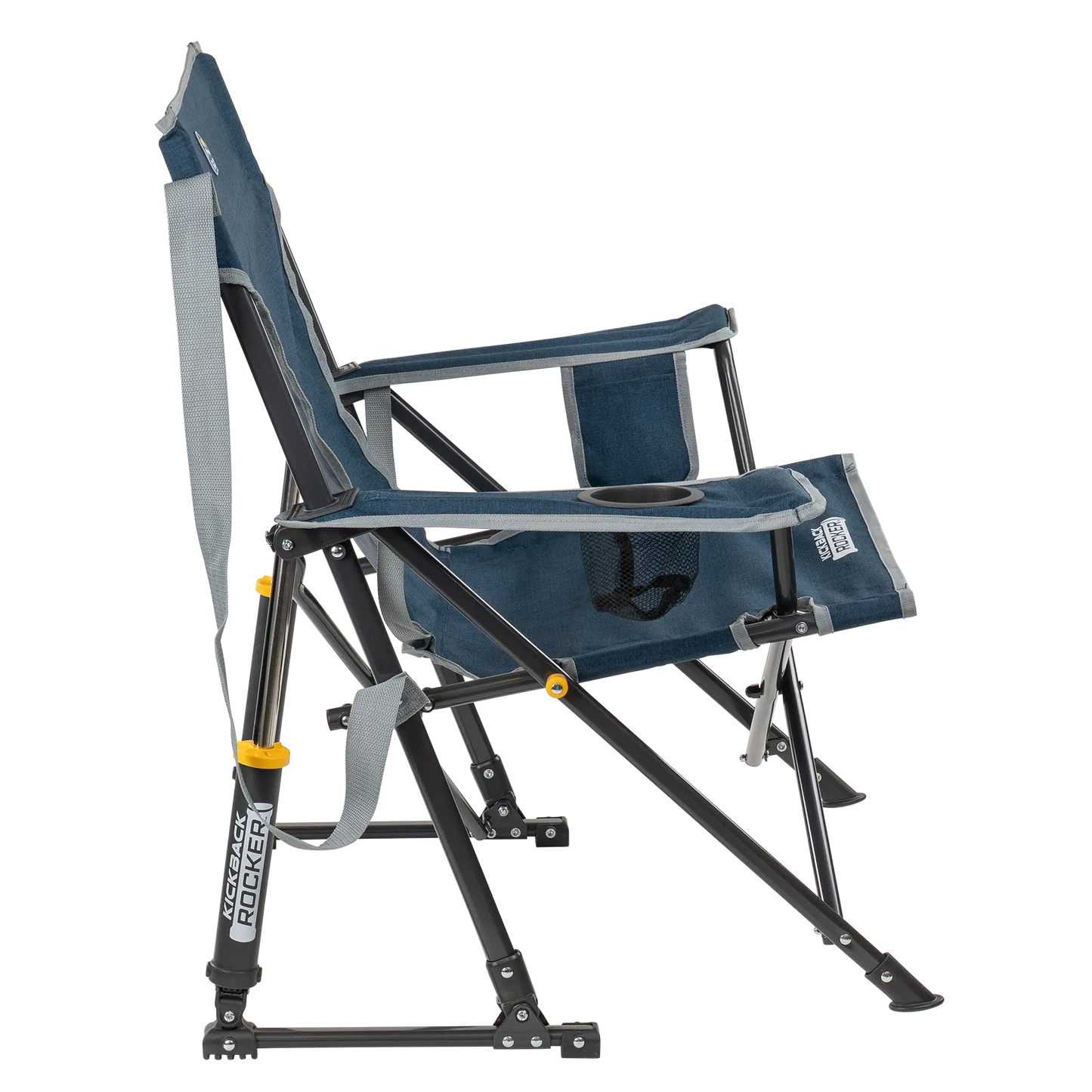 Heavy-Duty Freestyle Kickback Rocker - Choice 345 - Freestyle Rocker Portable Outdoor Folding Chair Detail