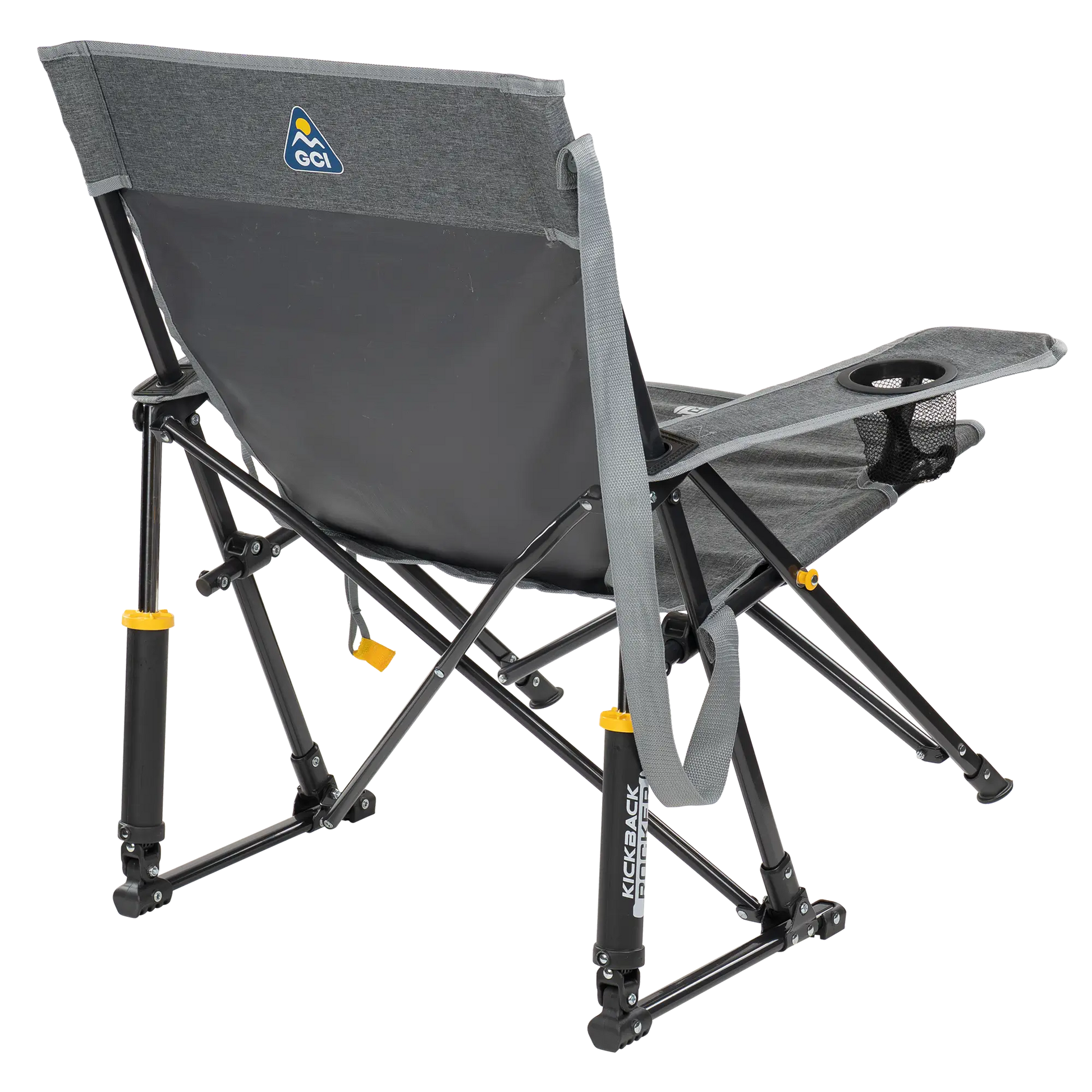 Heavy-Duty Freestyle Kickback Rocker - Choice 345 - Freestyle Rocker Portable Outdoor Folding Chair Detail
