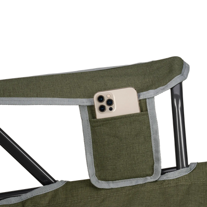 Heavy-Duty Freestyle Kickback Rocker - Choice 345 - Freestyle Rocker Portable Outdoor Folding Chair Detail