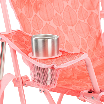 Heavy-Duty Freestyle Kickback Rocker - Choice 345 - Freestyle Rocker Portable Outdoor Folding Chair Detail