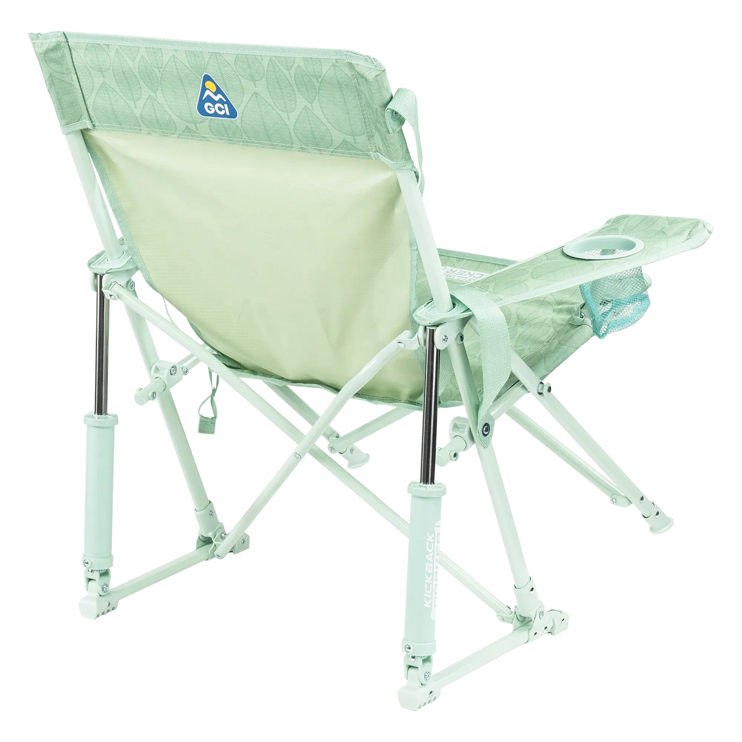 Heavy-Duty Freestyle Kickback Rocker - Choice 345 - Freestyle Rocker Portable Outdoor Folding Chair Detail
