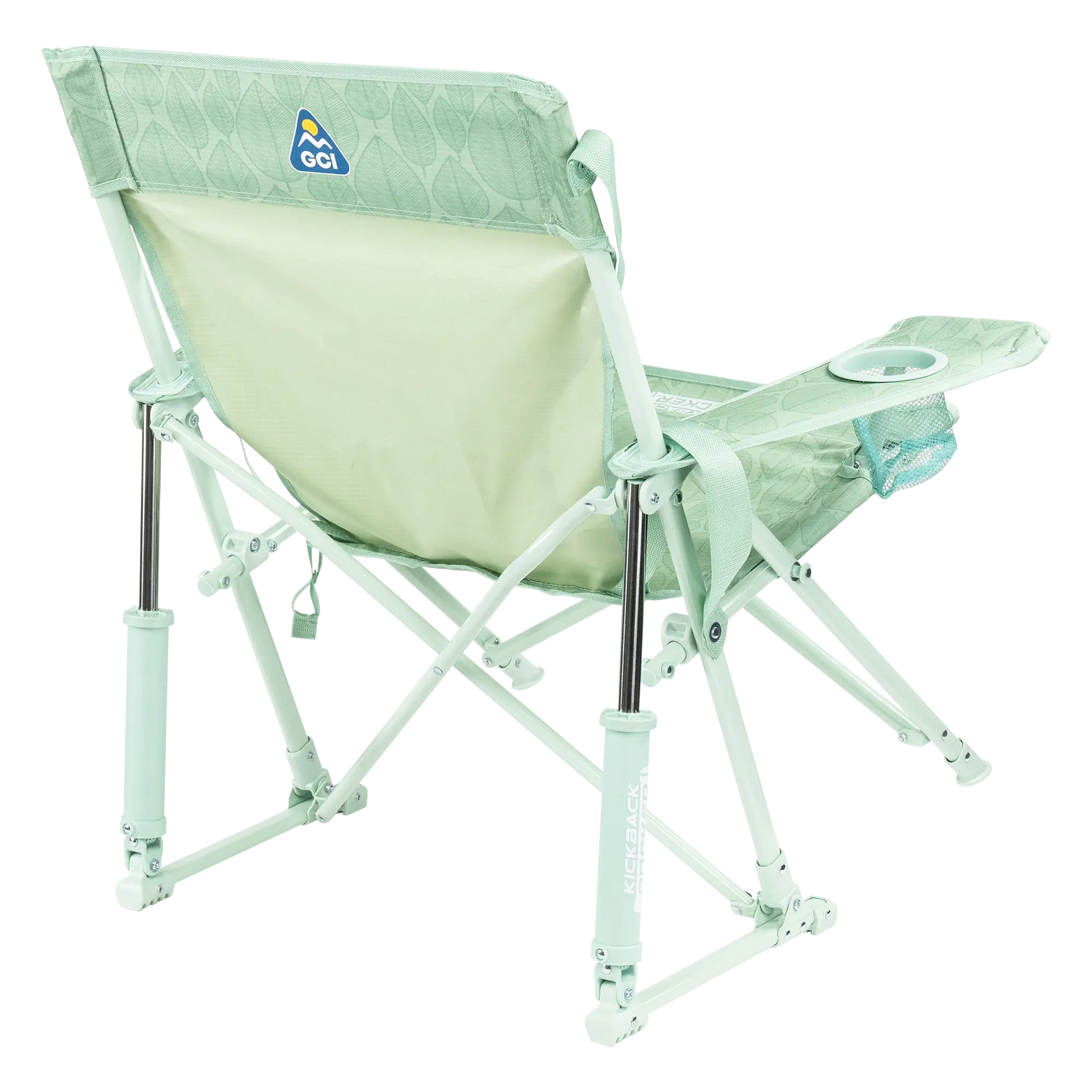 Heavy-Duty Freestyle Kickback Rocker - Choice 345 - Freestyle Rocker Portable Outdoor Folding Chair Detail