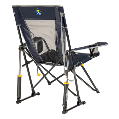 Smooth Motion Comfort Pro Rocker - Choice 375 - Freestyle Rocker Portable Outdoor Folding Chair Detail