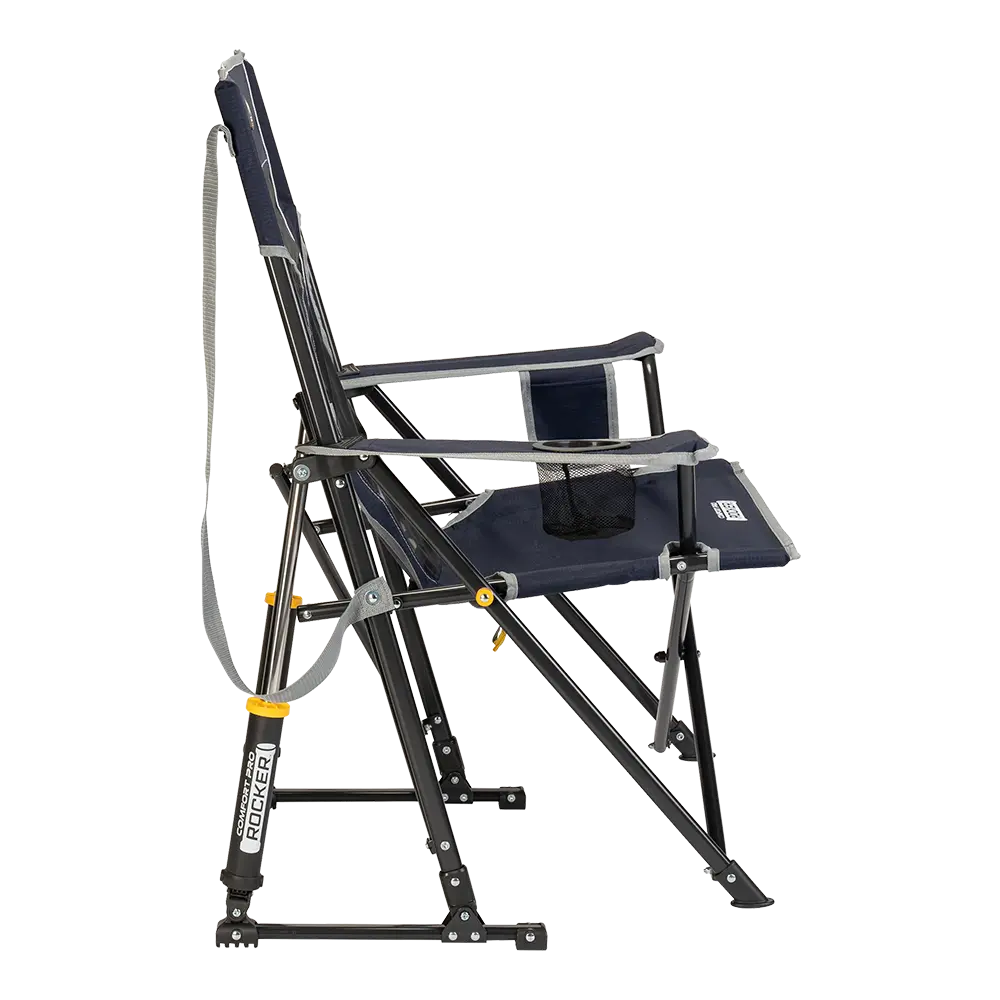 Smooth Motion Comfort Pro Rocker - Choice 375 - Freestyle Rocker Portable Outdoor Folding Chair Detail
