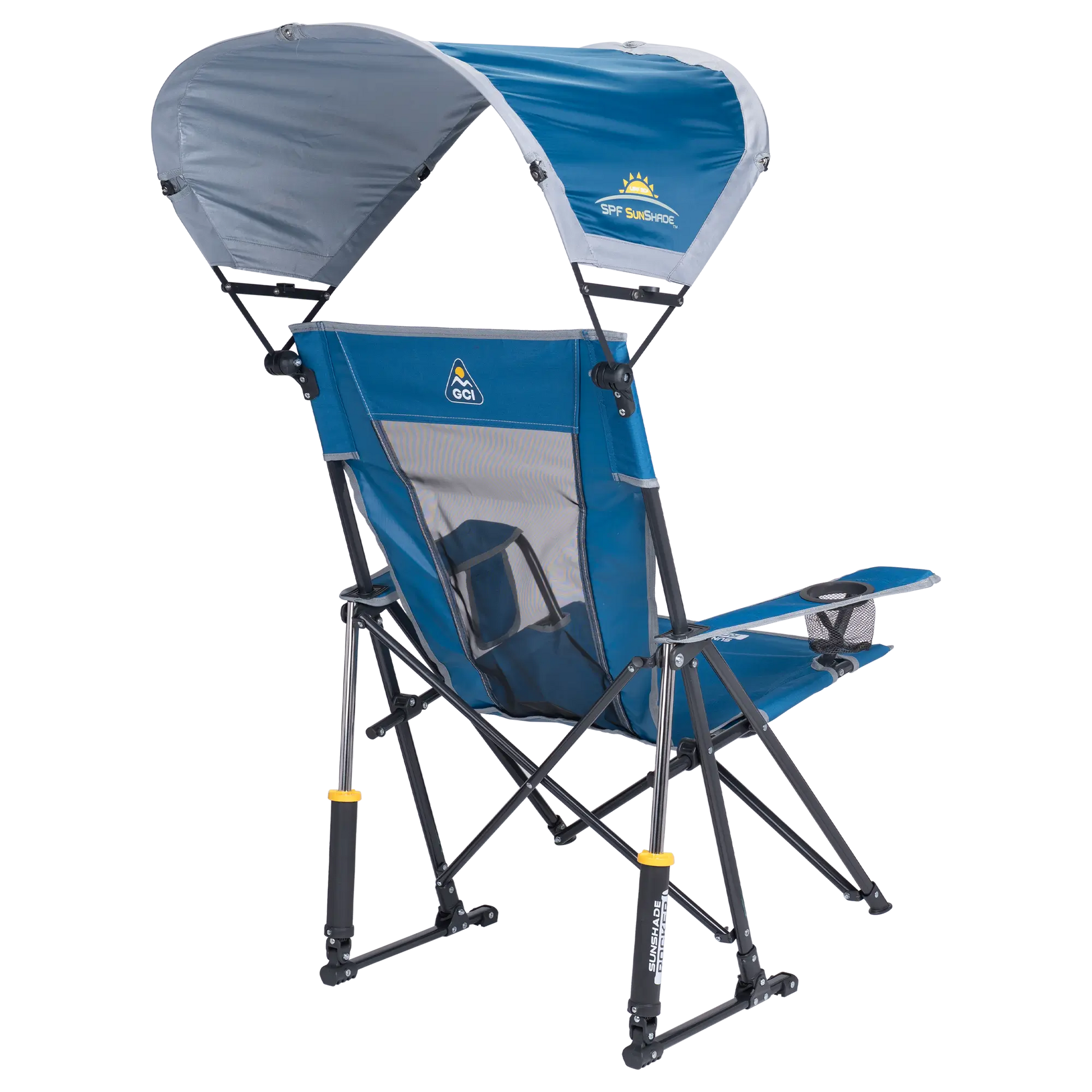 Heavy Duty SunShade Rocker - Choice 550 - SunShade Canopy for Beach & Camping Detail