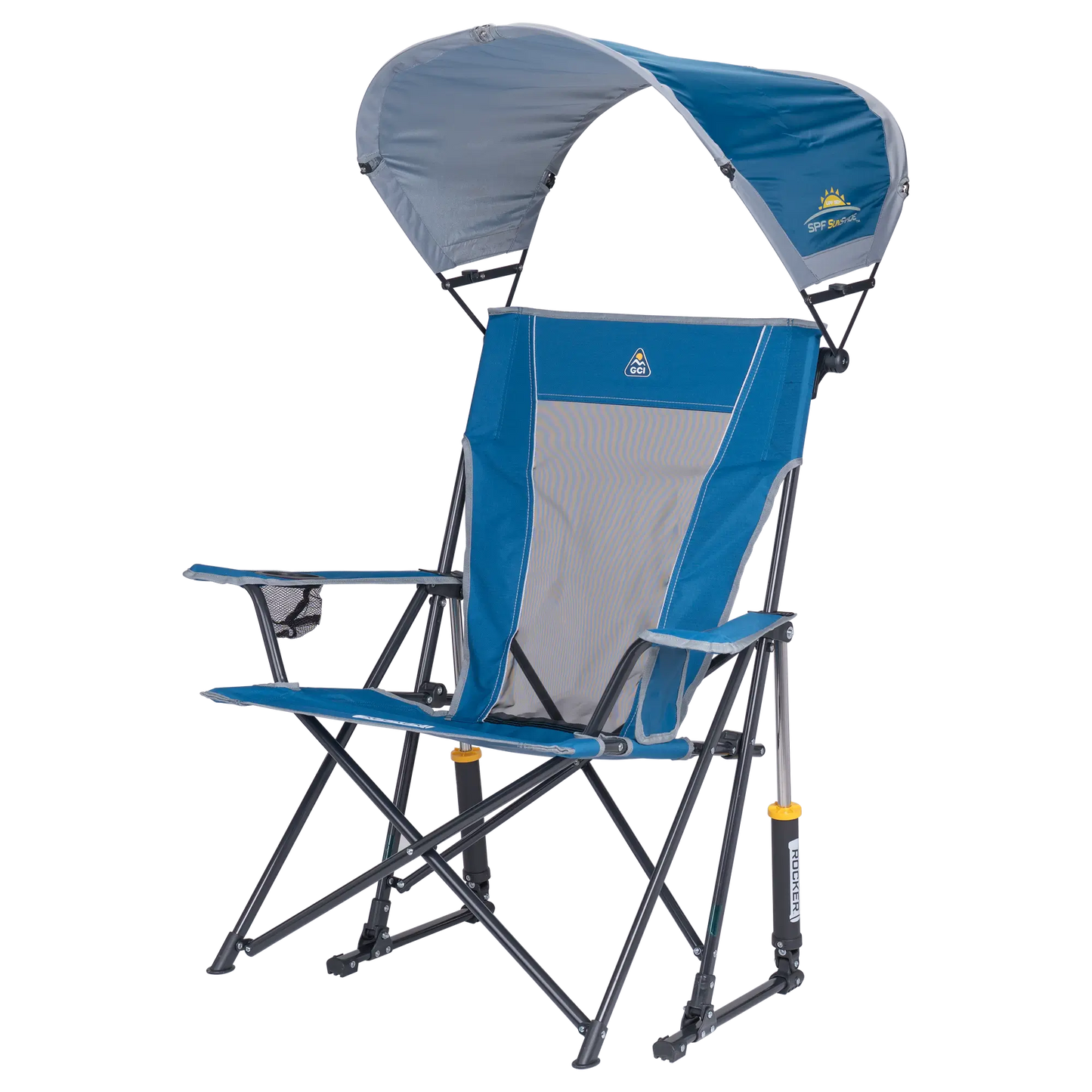 Heavy Duty SunShade Rocker - Choice 550 - SunShade Canopy for Beach & Camping Detail