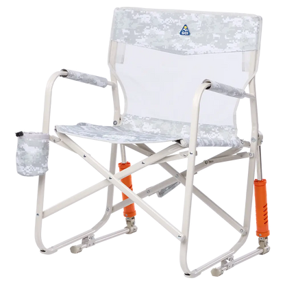 Premium All-Weather Freestyle Rocker Elite - Choice 460 - Patented Spring-Action Rocking Chair for Camping Detail