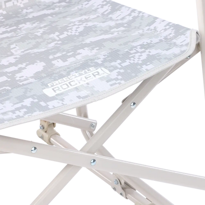 Premium All-Weather Freestyle Rocker Elite - Choice 460 - Patented Spring-Action Rocking Chair for Camping Detail