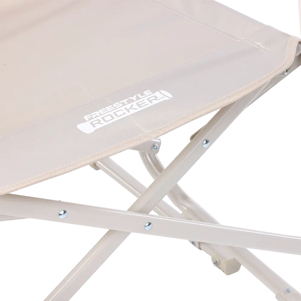 Premium All-Weather Freestyle Rocker Elite - Choice 460 - Patented Spring-Action Rocking Chair for Camping Detail