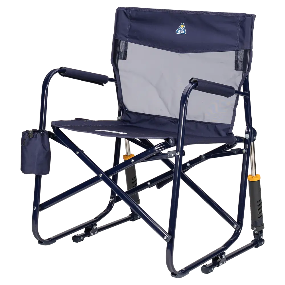 Premium All-Weather Freestyle Rocker Elite - Choice 460 - Patented Spring-Action Rocking Chair for Camping Detail