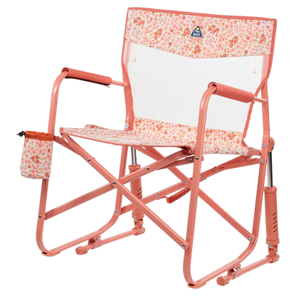 Premium All-Weather Freestyle Rocker Elite - Choice 460 - Patented Spring-Action Rocking Chair for Camping Detail