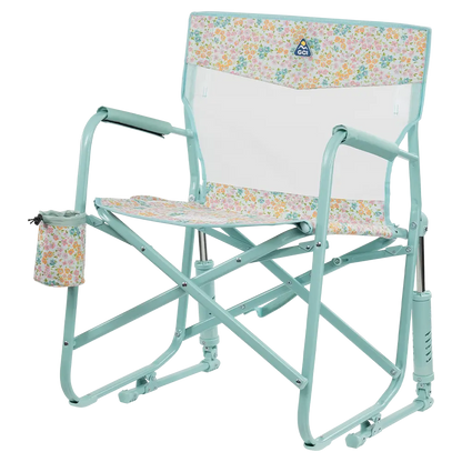 Premium All-Weather Freestyle Rocker Elite - Choice 460 - Patented Spring-Action Rocking Chair for Camping Detail