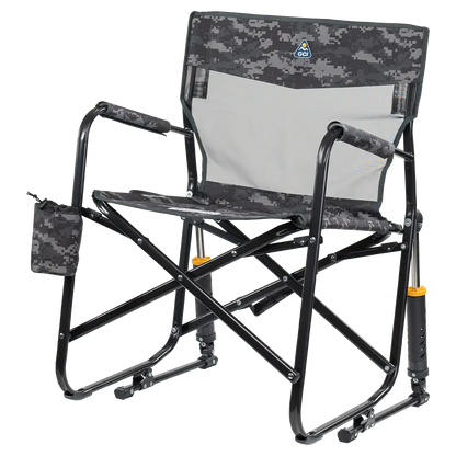 Premium All-Weather Freestyle Rocker Elite - Choice 460 - Patented Spring-Action Rocking Chair for Camping Detail