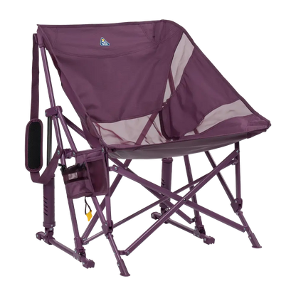 Premium All-Weather Pod Rocker Elite - Choice 832 - RoadTrip Rocker Smooth Motion Camp Chair - Pastel Amethyst
