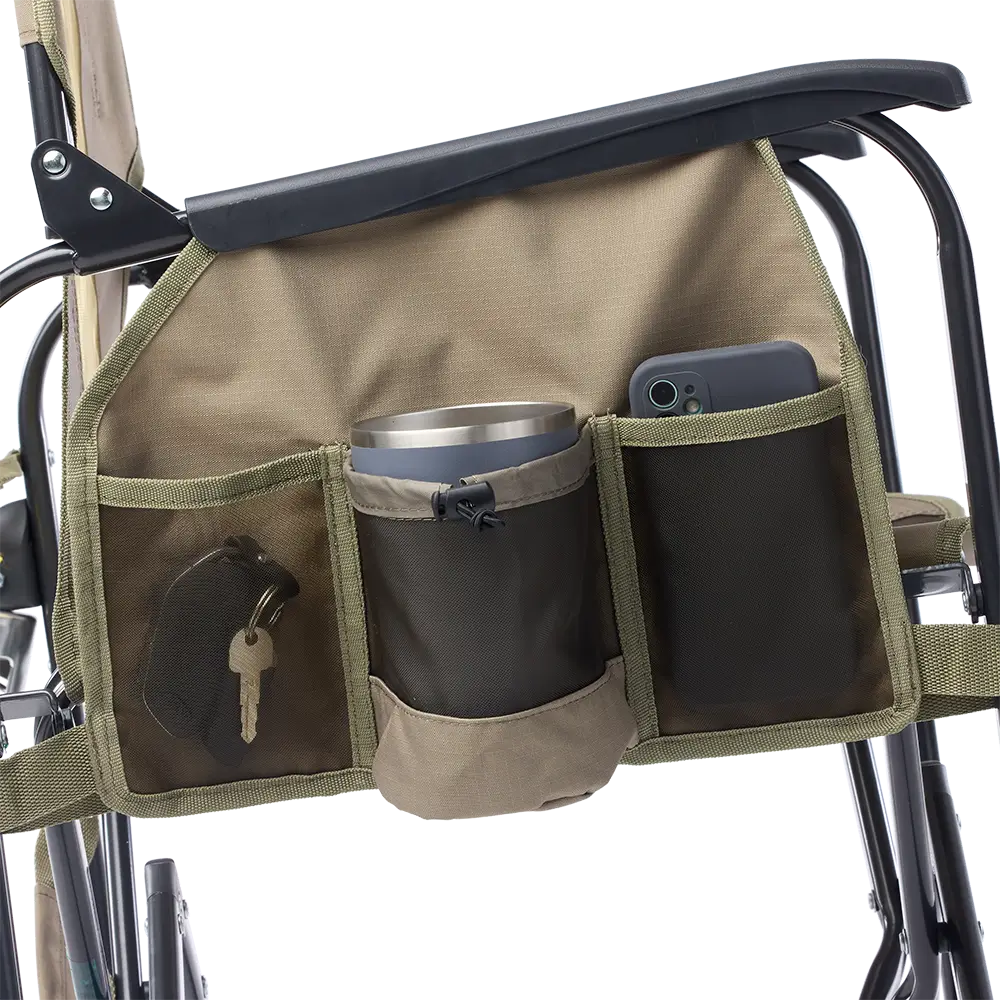Smooth Motion Adjustable Rocker - Choice 573 - RoadTrip Rocker Smooth Motion Camp Chair Detail