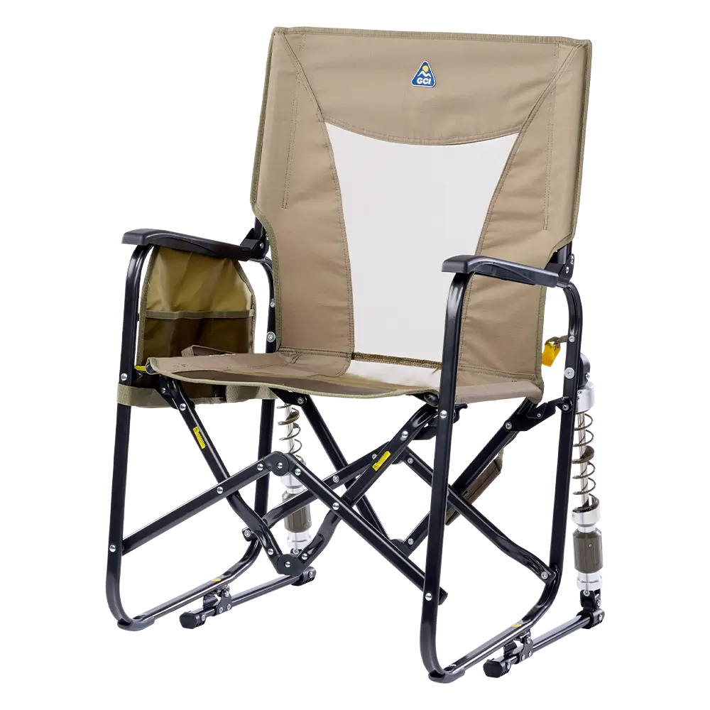 Smooth Motion Adjustable Rocker - Choice 573 - RoadTrip Rocker Smooth Motion Camp Chair Detail
