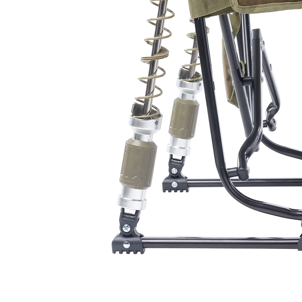 Smooth Motion Adjustable Rocker - Choice 573 - RoadTrip Rocker Smooth Motion Camp Chair Detail