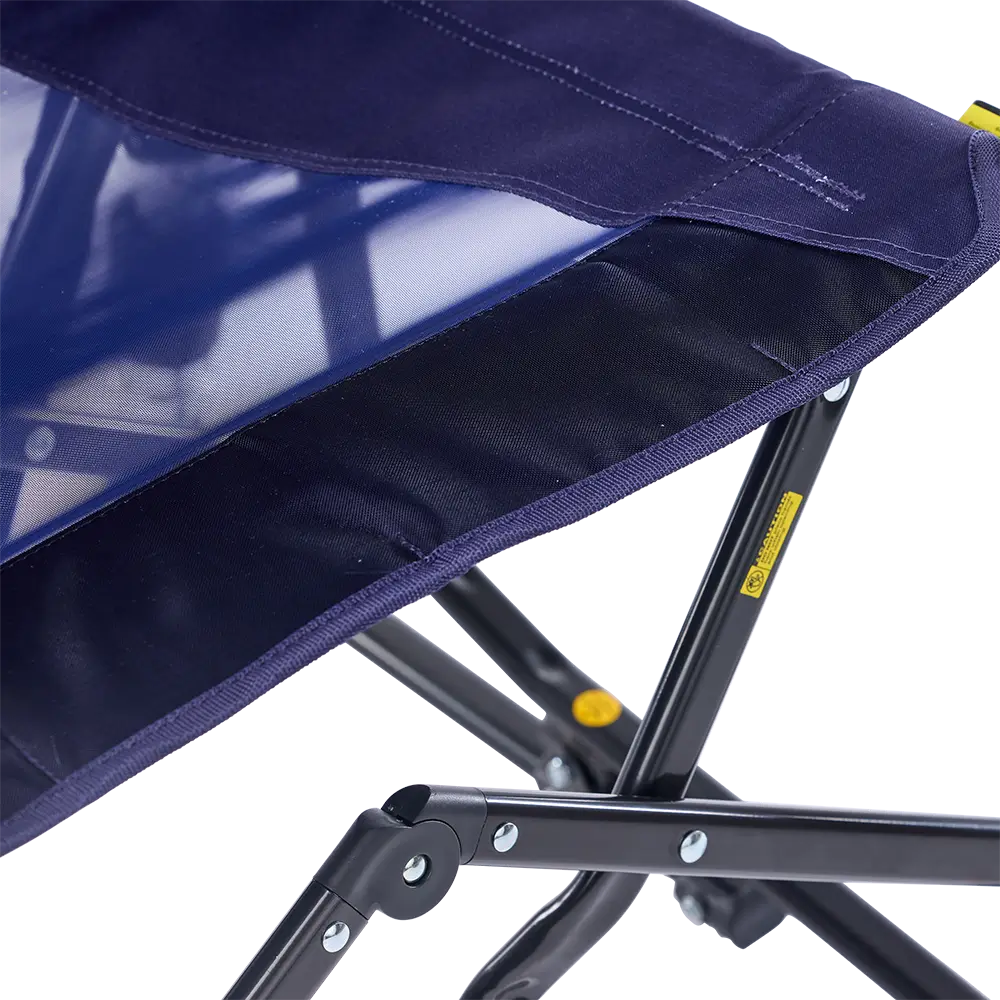 Smooth Motion Adjustable Rocker - Choice 573 - RoadTrip Rocker Smooth Motion Camp Chair Detail