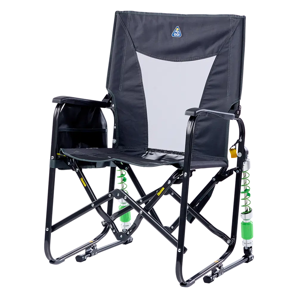 Smooth Motion Adjustable Rocker - Choice 573 - RoadTrip Rocker Smooth Motion Camp Chair Detail