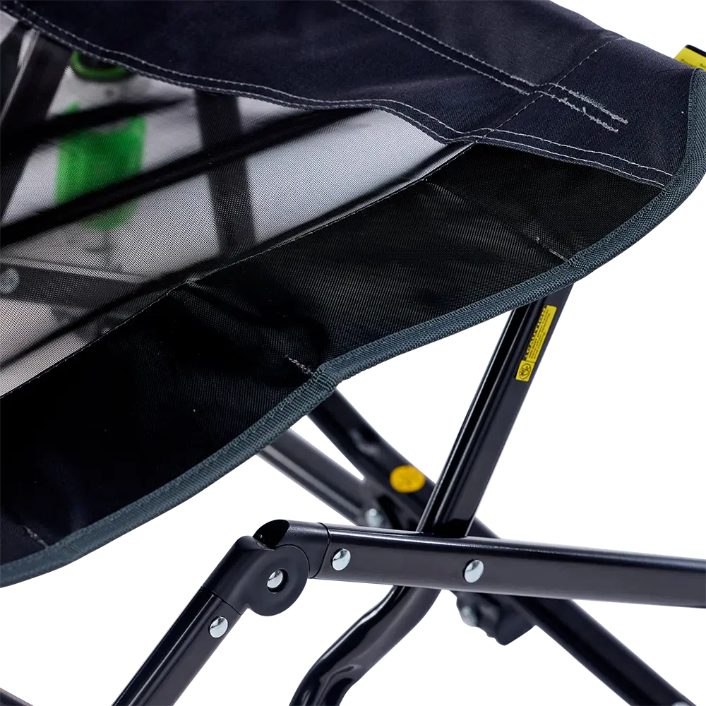 Smooth Motion Adjustable Rocker - Choice 573 - RoadTrip Rocker Smooth Motion Camp Chair Detail