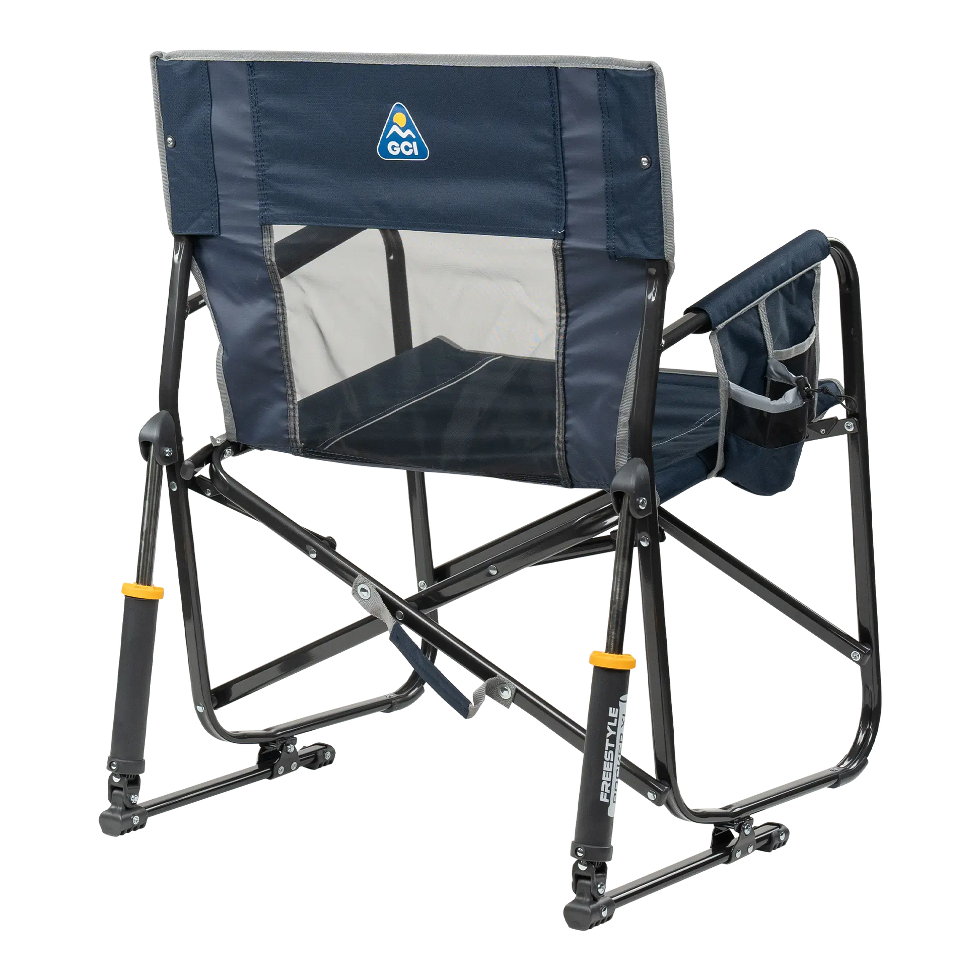 Luxury Camp Freestyle Rocker XL - Choice 552 - RoadTrip Rocker Smooth Motion Camp Chair Detail