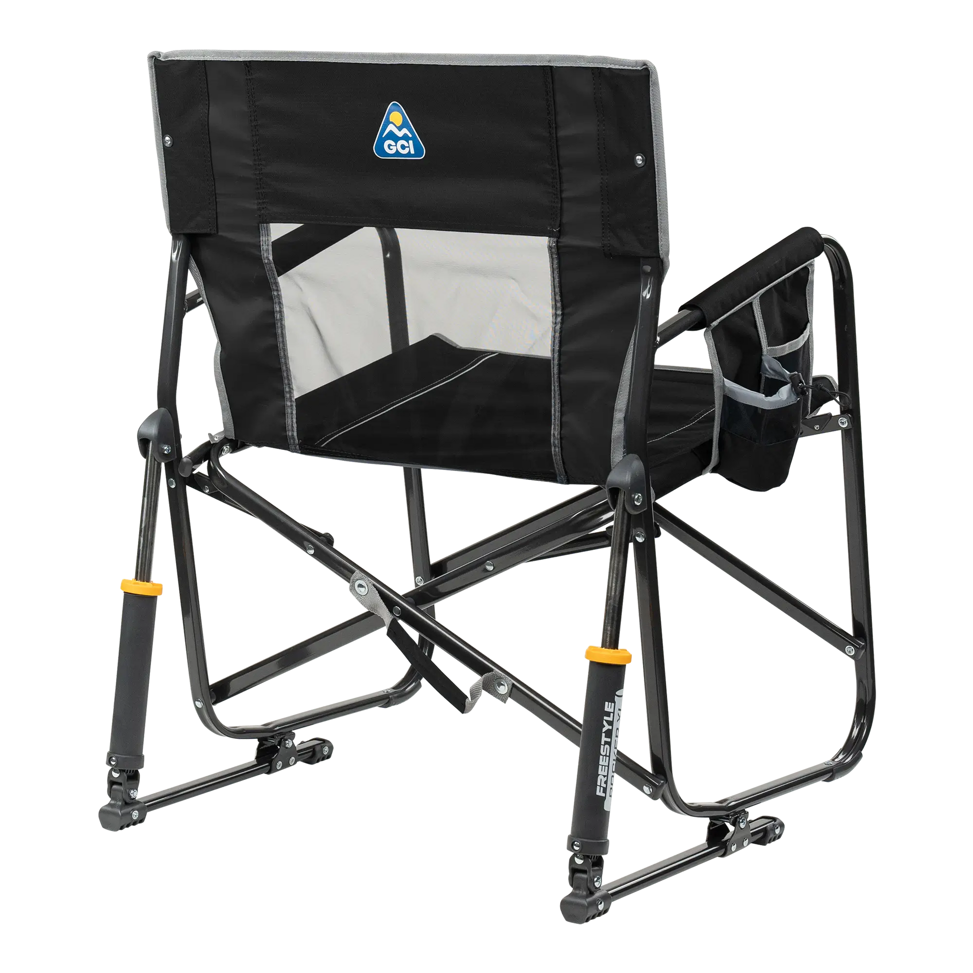 Luxury Camp Freestyle Rocker XL - Choice 552 - RoadTrip Rocker Smooth Motion Camp Chair Detail