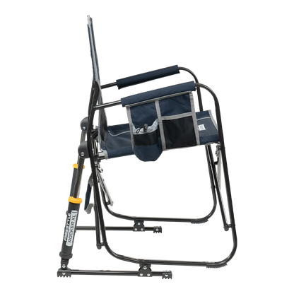Luxury Camp Freestyle Rocker XL - Choice 552 - RoadTrip Rocker Smooth Motion Camp Chair Detail