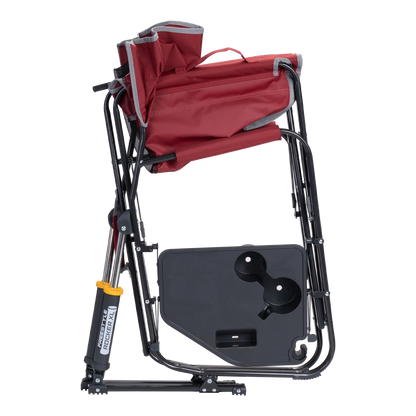 Heavy-Duty Freestyle Freestyle Rocker XL with Side Table - Choice 836 - Patented Spring-Action Rocking Chair for Camping Detail