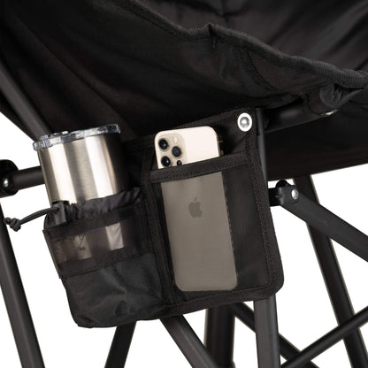 Heavy-Duty Freestyle Puff Rocker - Choice 731 - Heavy-Duty Kickback Rocker with Beverage Holder Detail