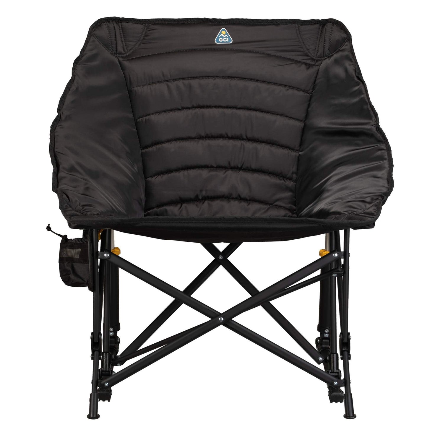 Heavy-Duty Freestyle Puff Rocker - Choice 731 - Heavy-Duty Kickback Rocker with Beverage Holder Detail