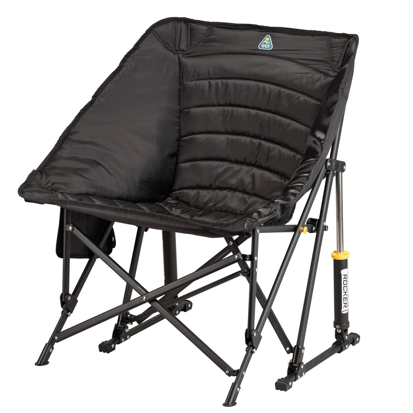 Heavy-Duty Freestyle Puff Rocker - Choice 731 - Heavy-Duty Kickback Rocker with Beverage Holder Detail